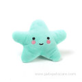 Environmentally friendly plush starfish dog toy with sound